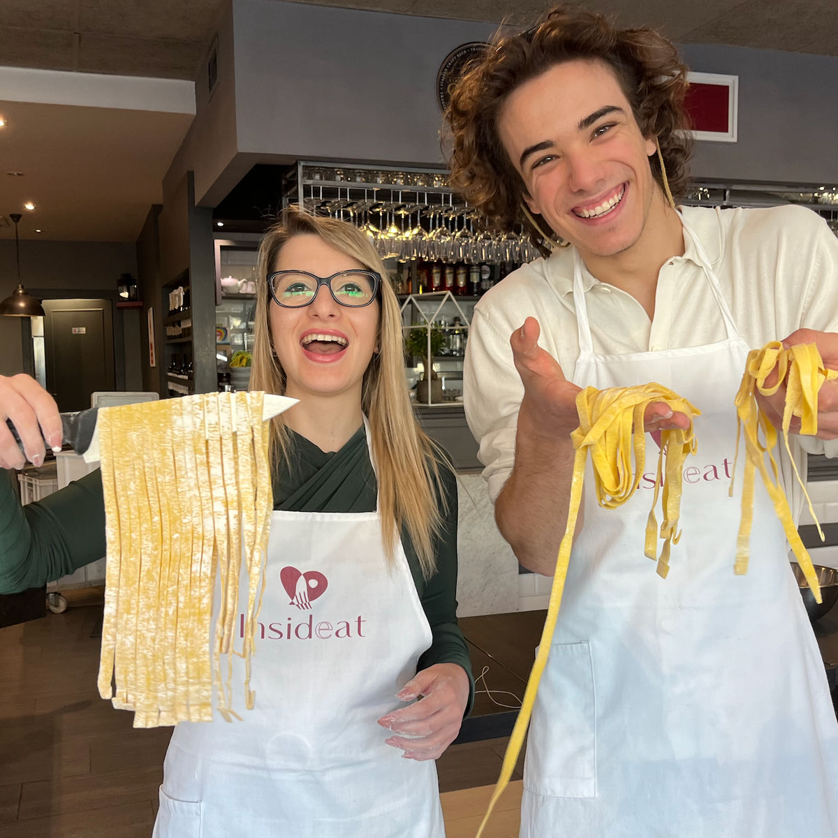 Gelato & Fettuccine Making Class in Rome