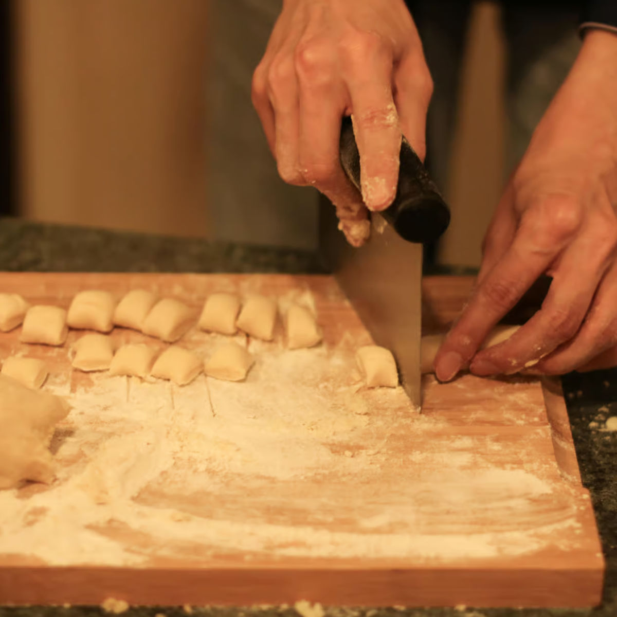 Gnocchi & Tiramisu Cooking Experience with Unlimited Wine in Rome