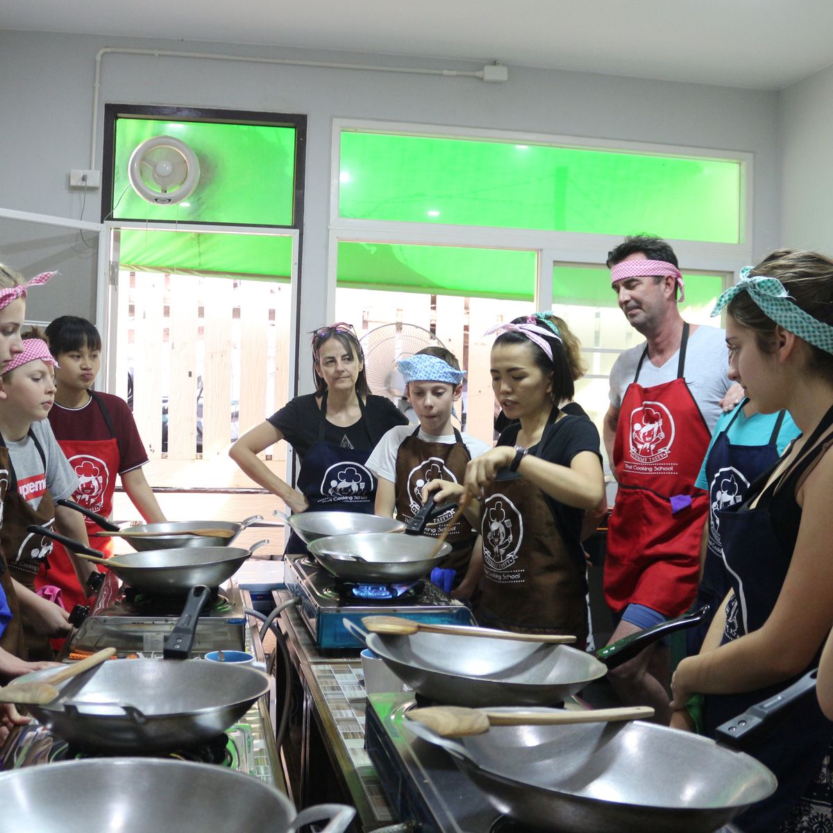Half day cooking class with Yummy Tasty Thai Cooking School