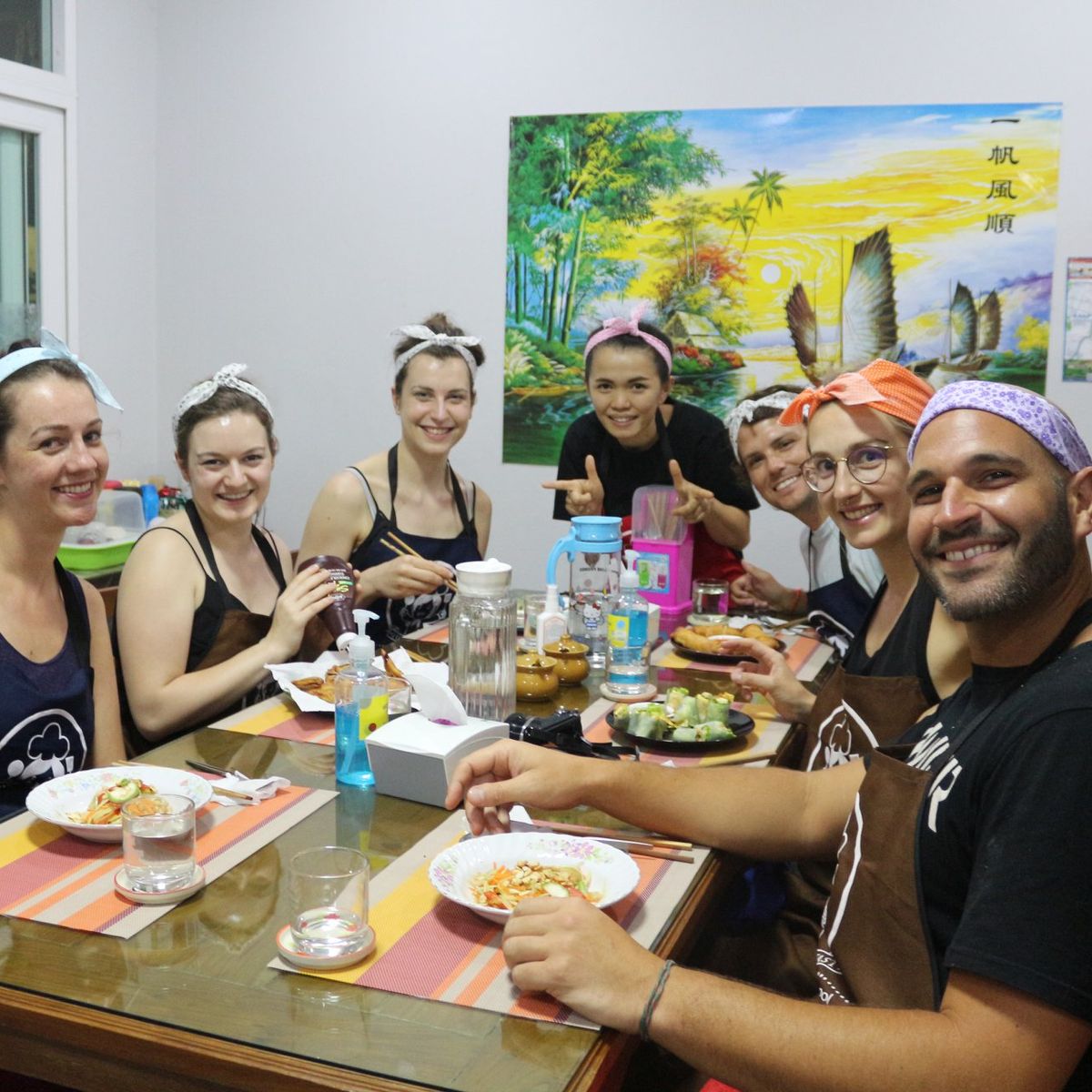 Half day cooking class with Yummy Tasty Thai Cooking School