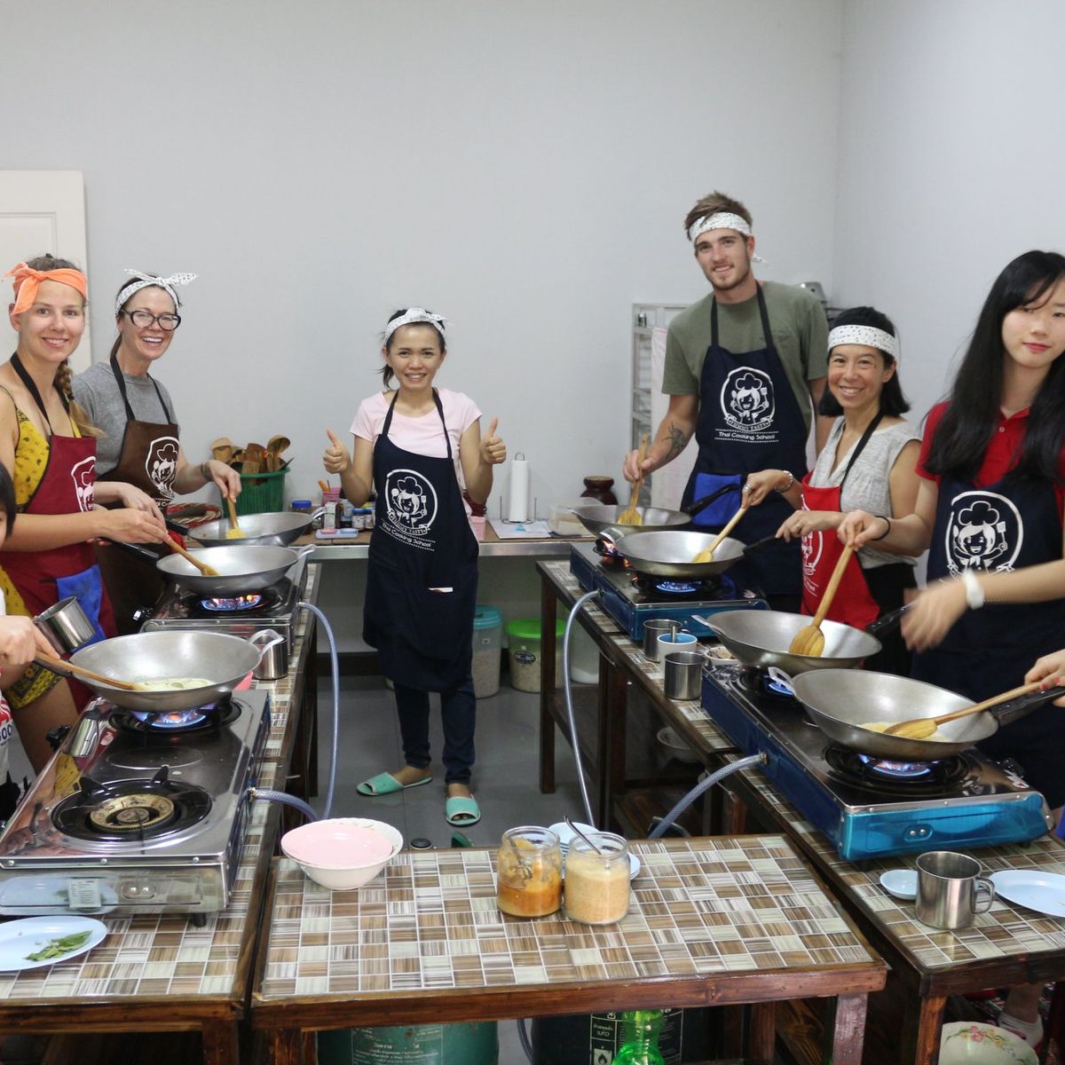Half day cooking class with Yummy Tasty Thai Cooking School