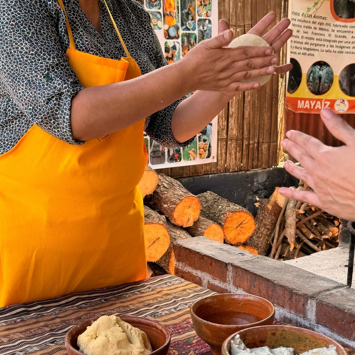 Authentic Mayan Tortilla & Sauce Cooking Experience