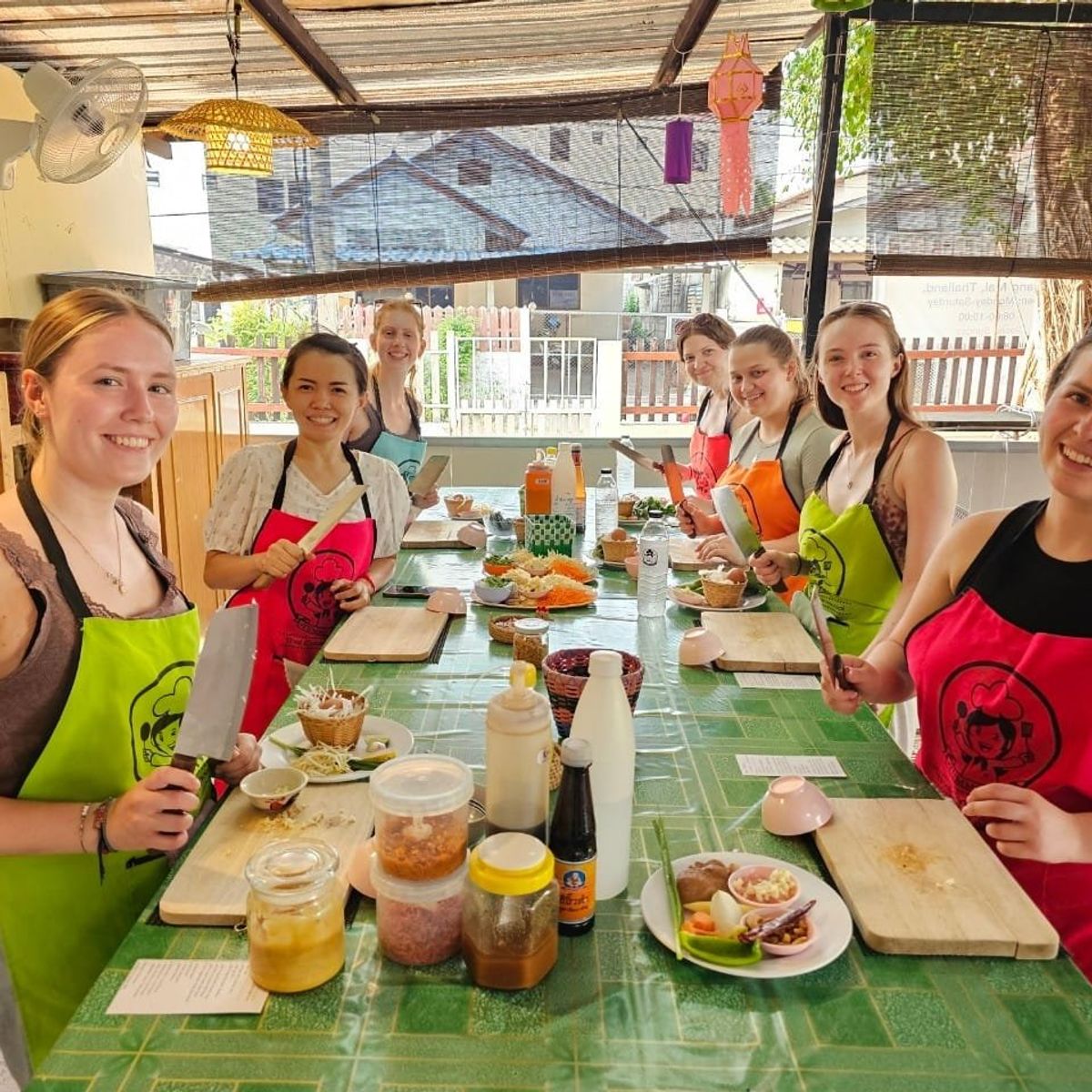 Half day cooking class with Yummy Tasty Thai Cooking School
