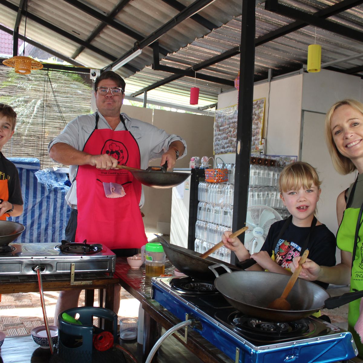 Half day cooking class with Yummy Tasty Thai Cooking School