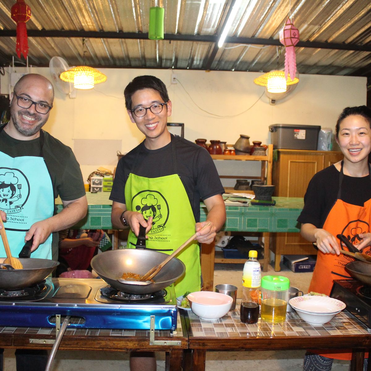 Half day cooking class with Yummy Tasty Thai Cooking School