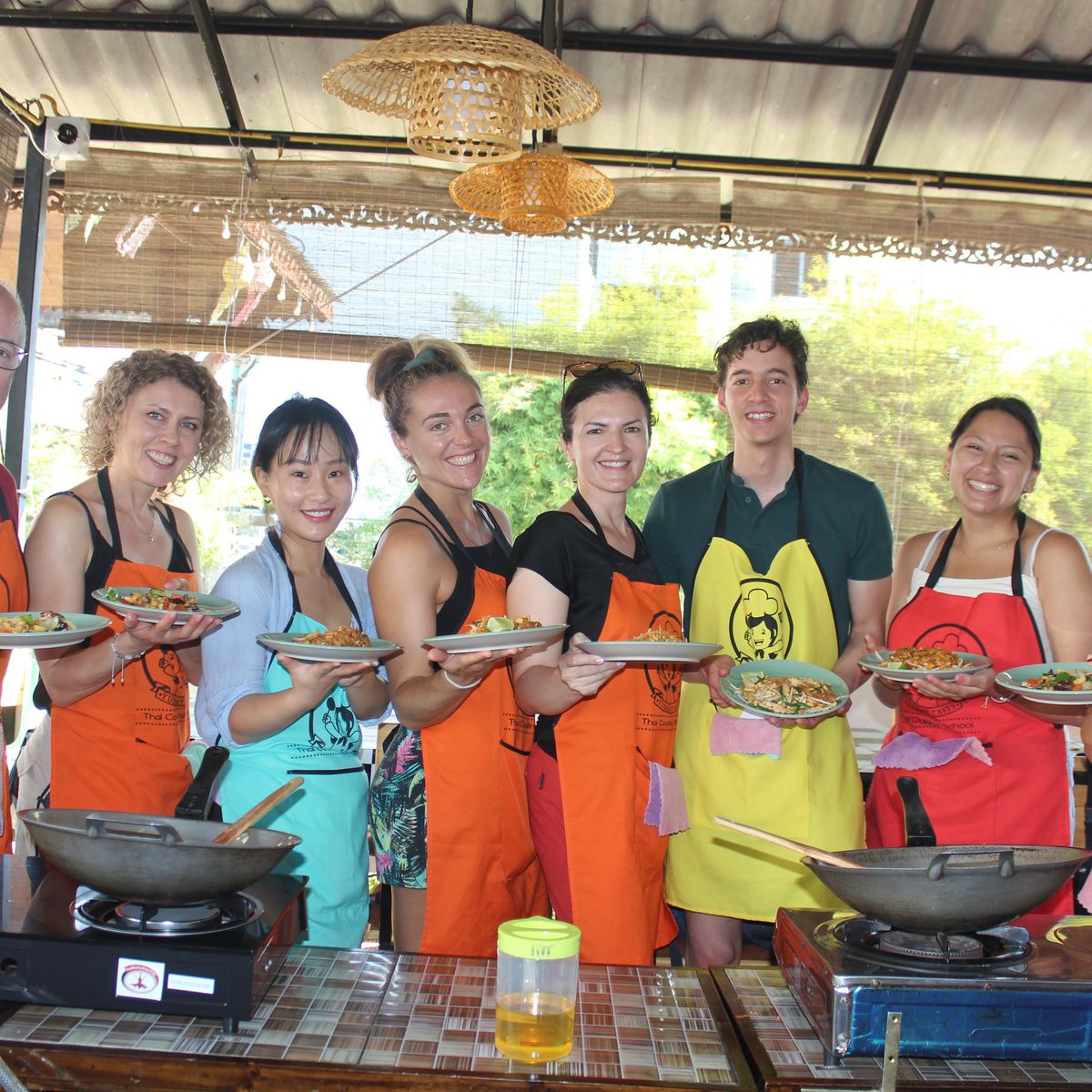Half day cooking class with Yummy Tasty Thai Cooking School