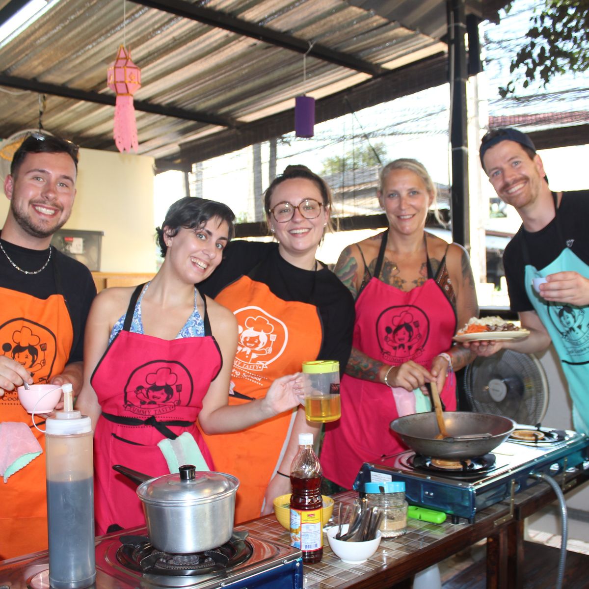 Half day cooking class with Yummy Tasty Thai Cooking School