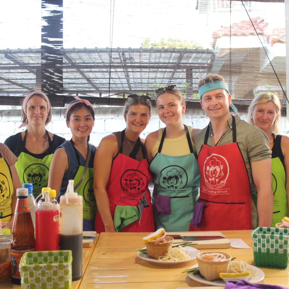 Half day cooking class with Yummy Tasty Thai Cooking School