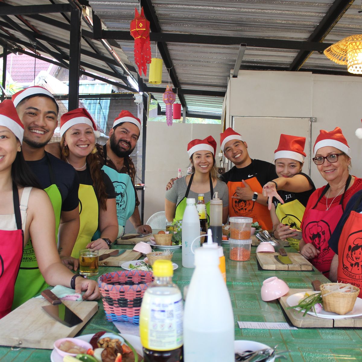 Half day cooking class with Yummy Tasty Thai Cooking School