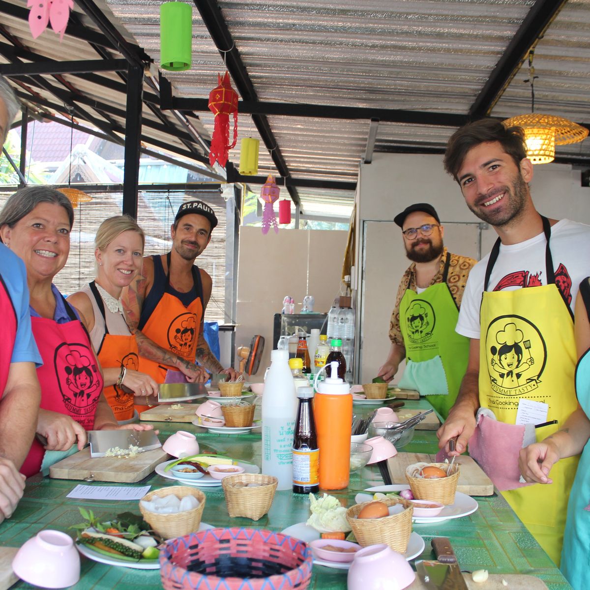 Half day cooking class with Yummy Tasty Thai Cooking School