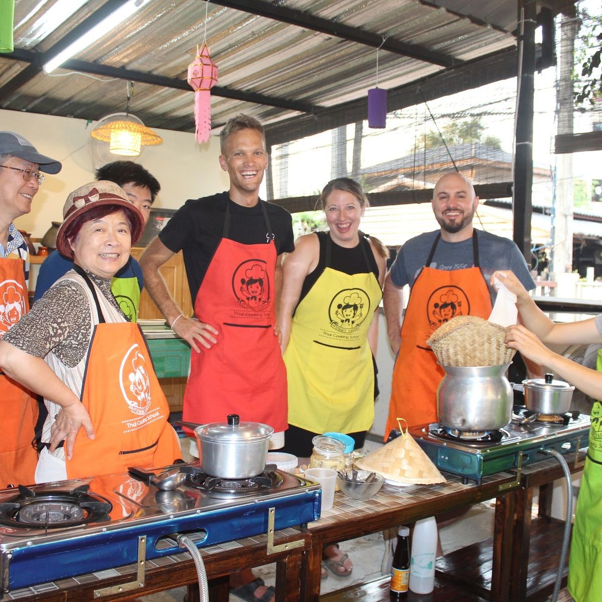 Half day cooking class with Yummy Tasty Thai Cooking School