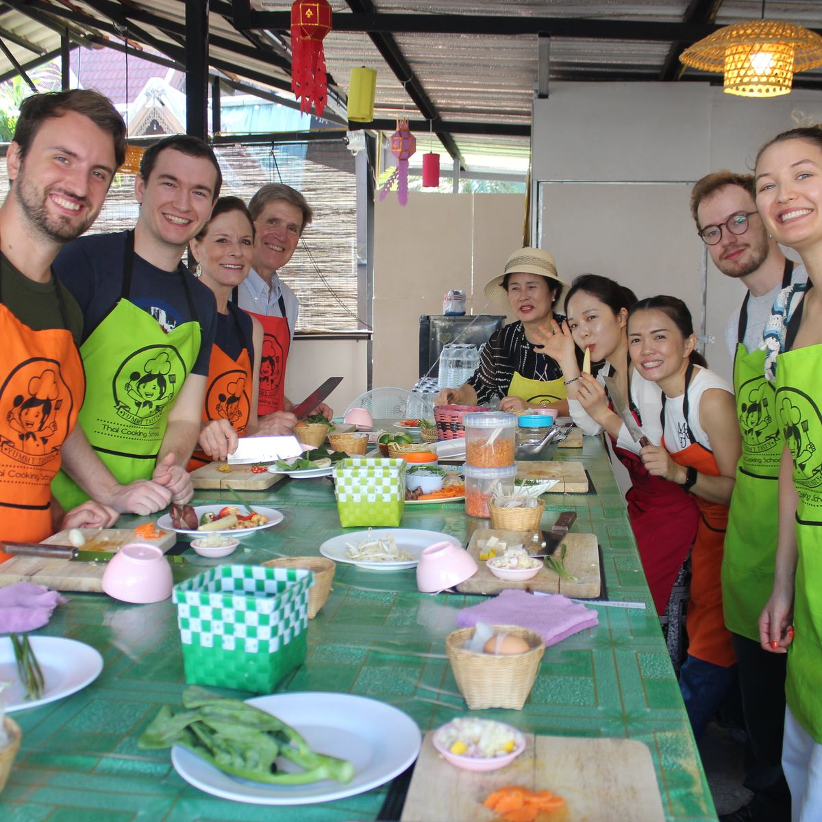 Half day cooking class with Yummy Tasty Thai Cooking School
