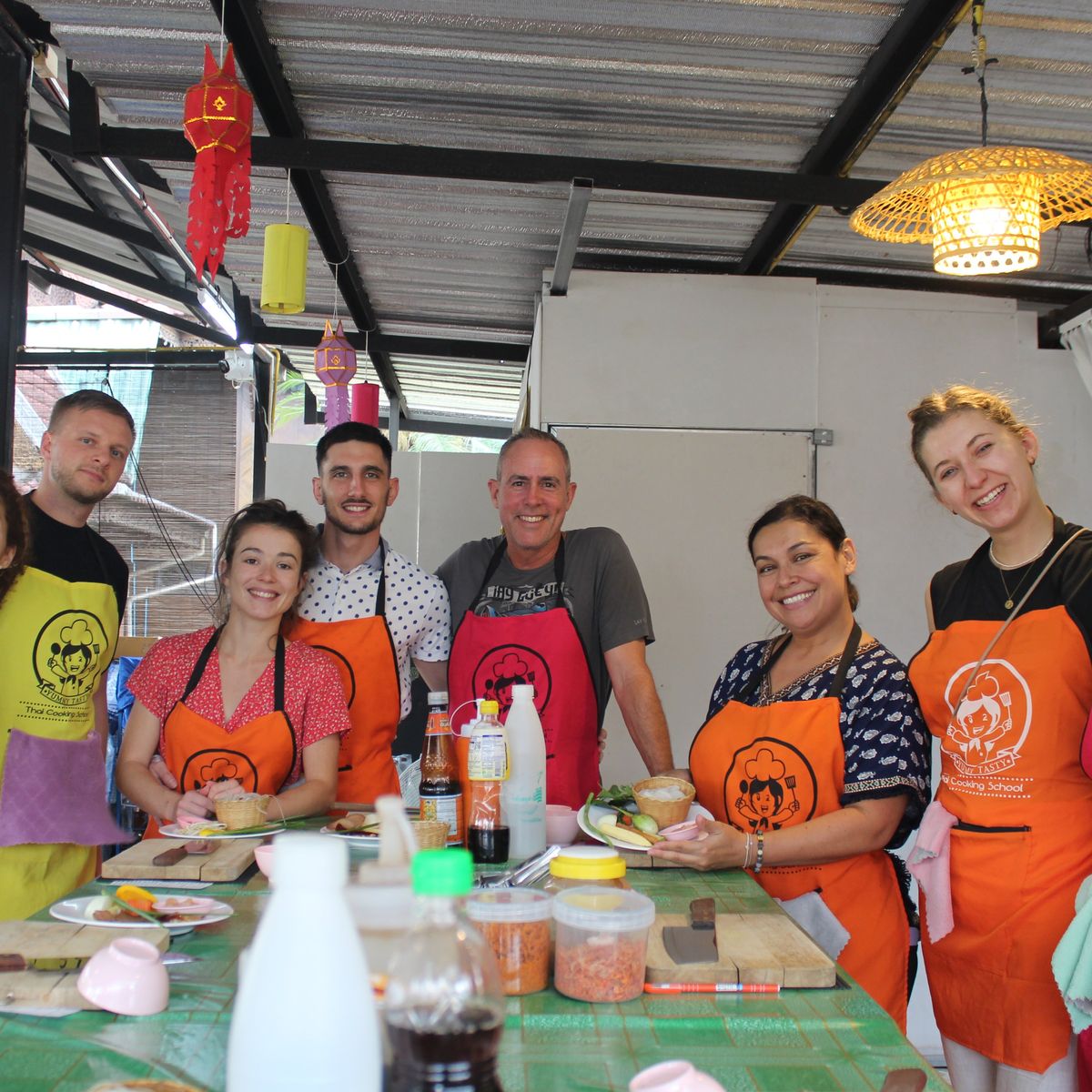 Half day cooking class with Yummy Tasty Thai Cooking School