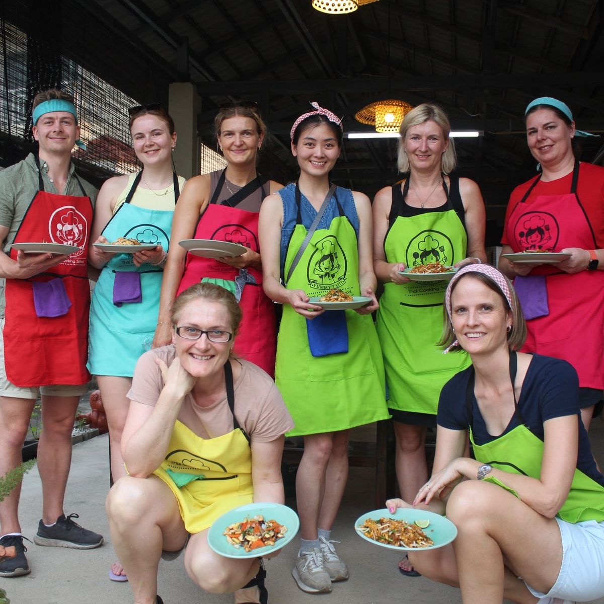 Half day cooking class with Yummy Tasty Thai Cooking School