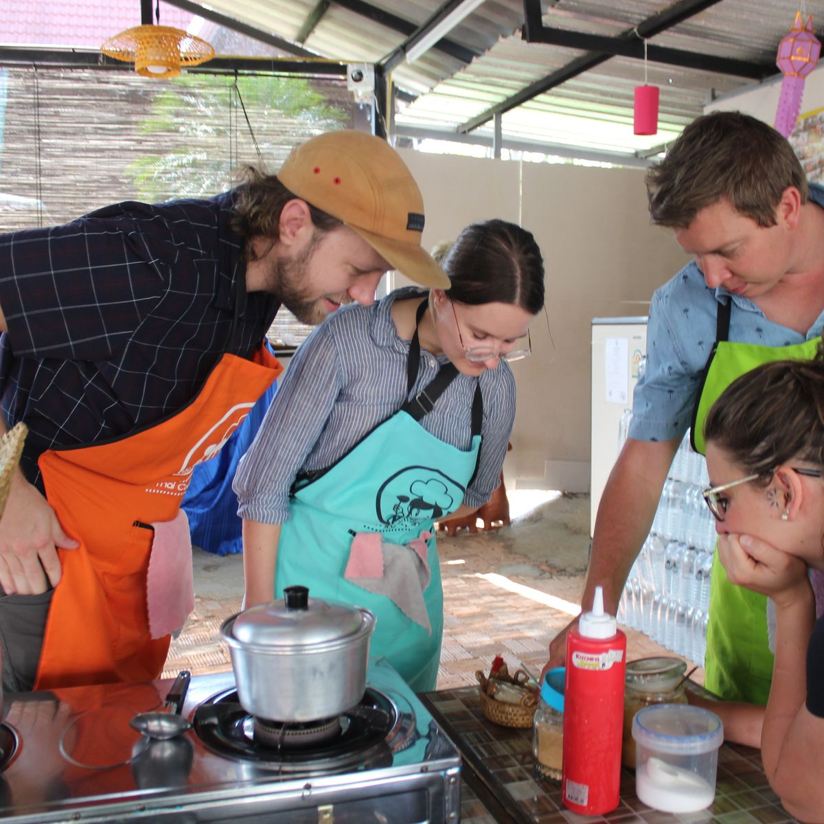 Half day cooking class with Yummy Tasty Thai Cooking School