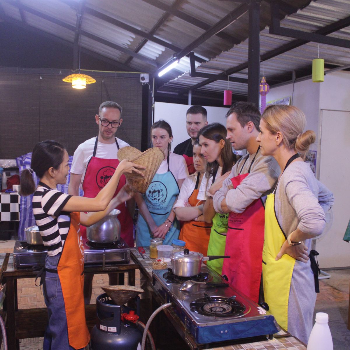 Half day cooking class with Yummy Tasty Thai Cooking School