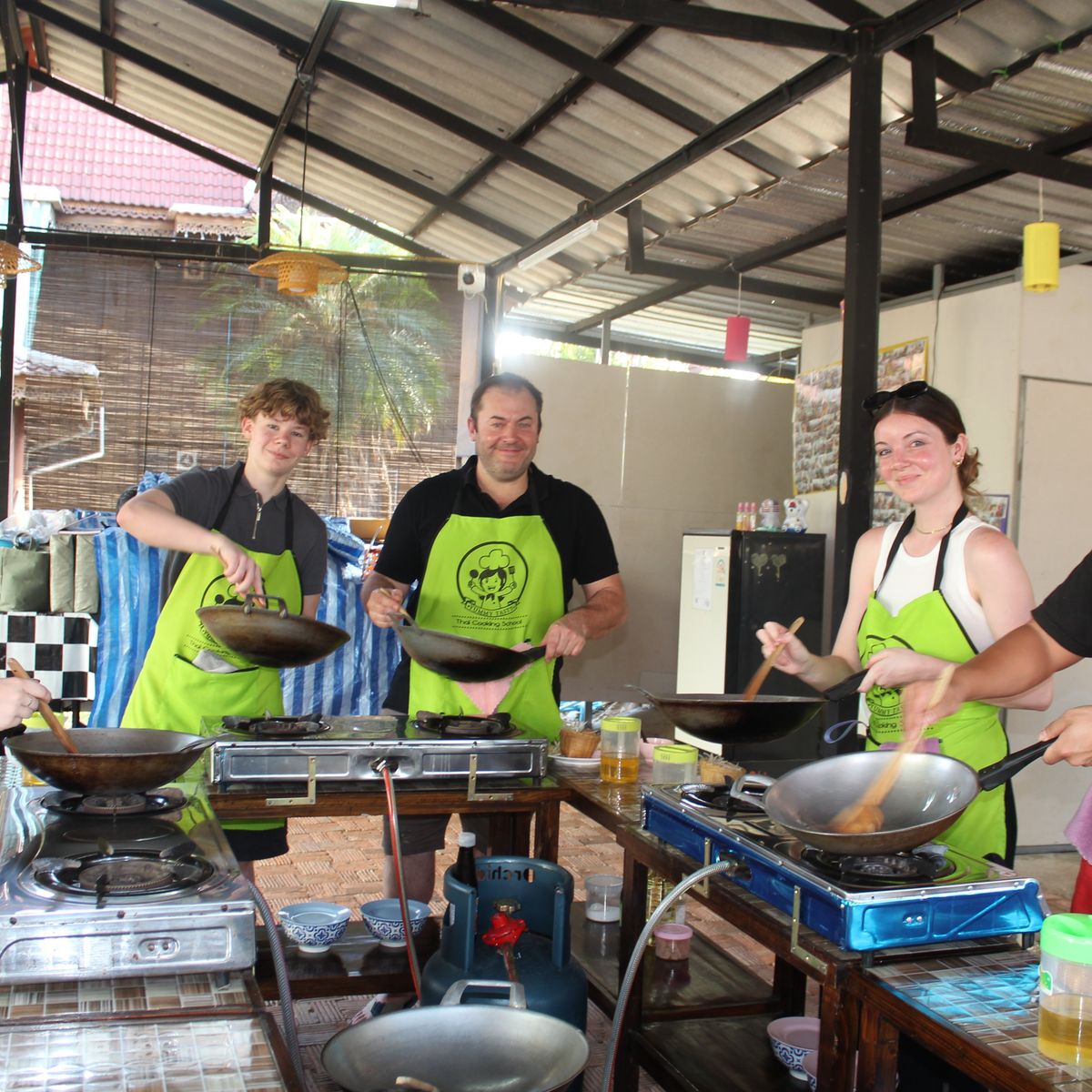 Half day cooking class with Yummy Tasty Thai Cooking School