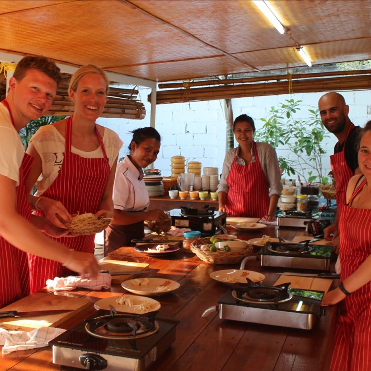 Half-Day Thai Cooking Class with Local Market Tour in Koh Samui