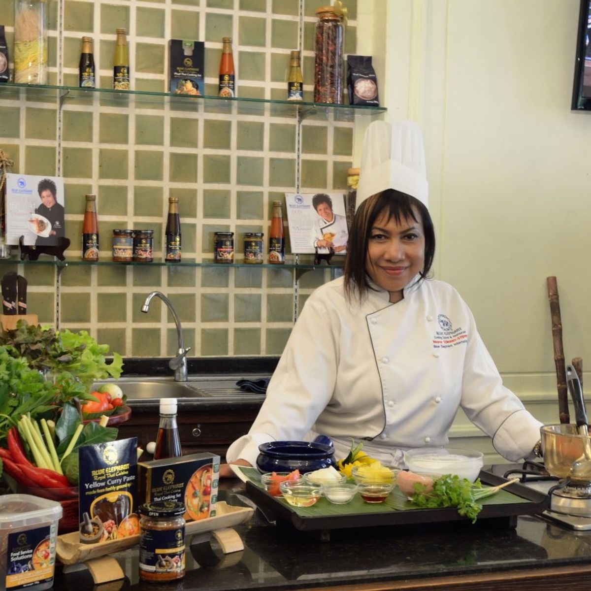 Half Day Thai Cooking Class with Private Teacher at Blue Elephant Bangkok