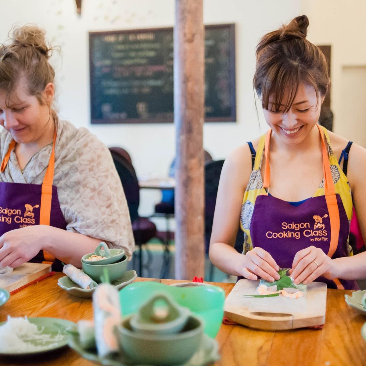 Cours de cuisine vietnamienne fraîche en 3 services