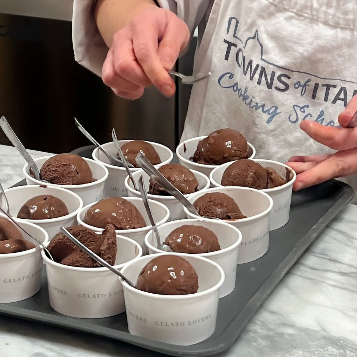 Handmade Pasta & Gelato Making with Tuscan Wine Experience in Florence