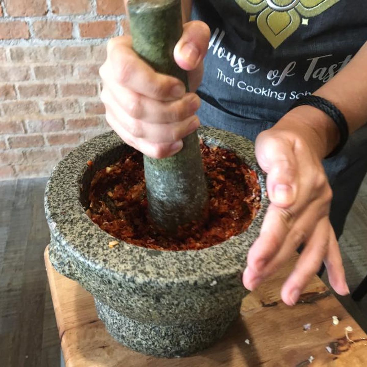 Hands-on Authentic Thai Cooking Class at House of Taste Silom with Morning Market Tour