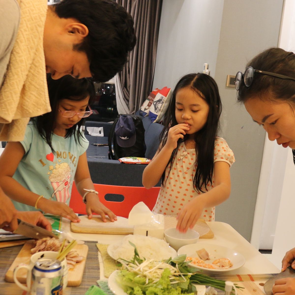 Hands on Cooking Class with Lily & Friends and Explore Local Neighborhoods