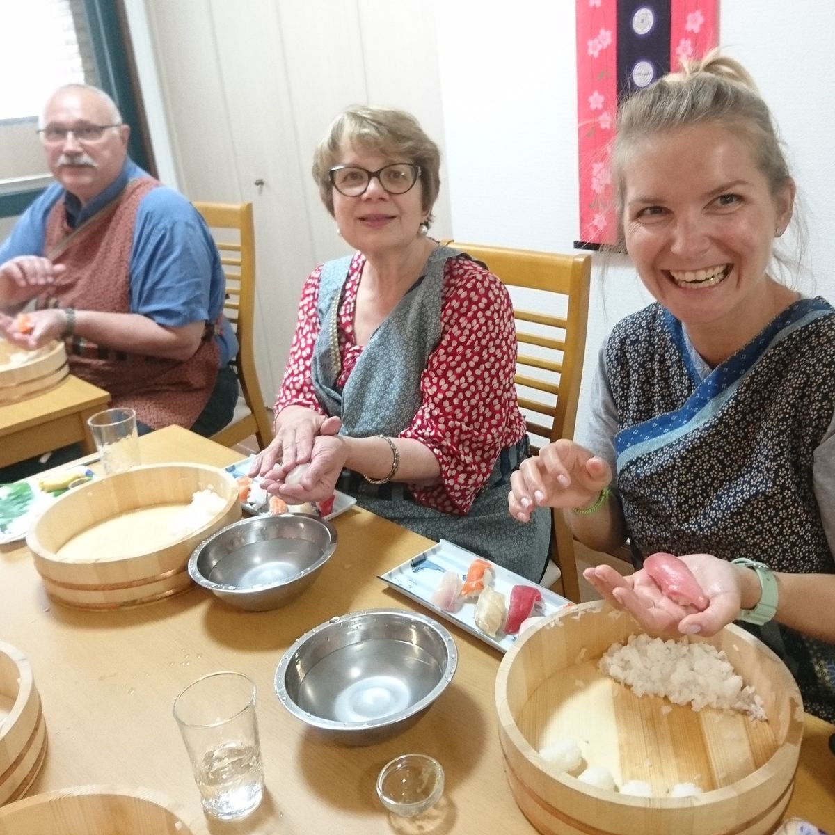 Hands-on Experience Authentic Sushi Course Dishes