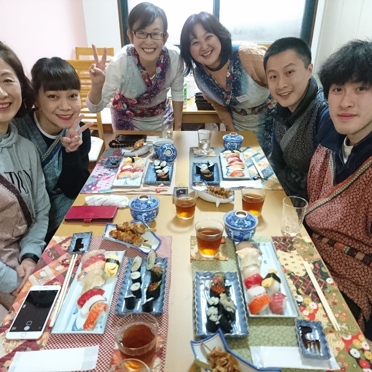 Hands-on Experience Authentic Sushi Course Dishes