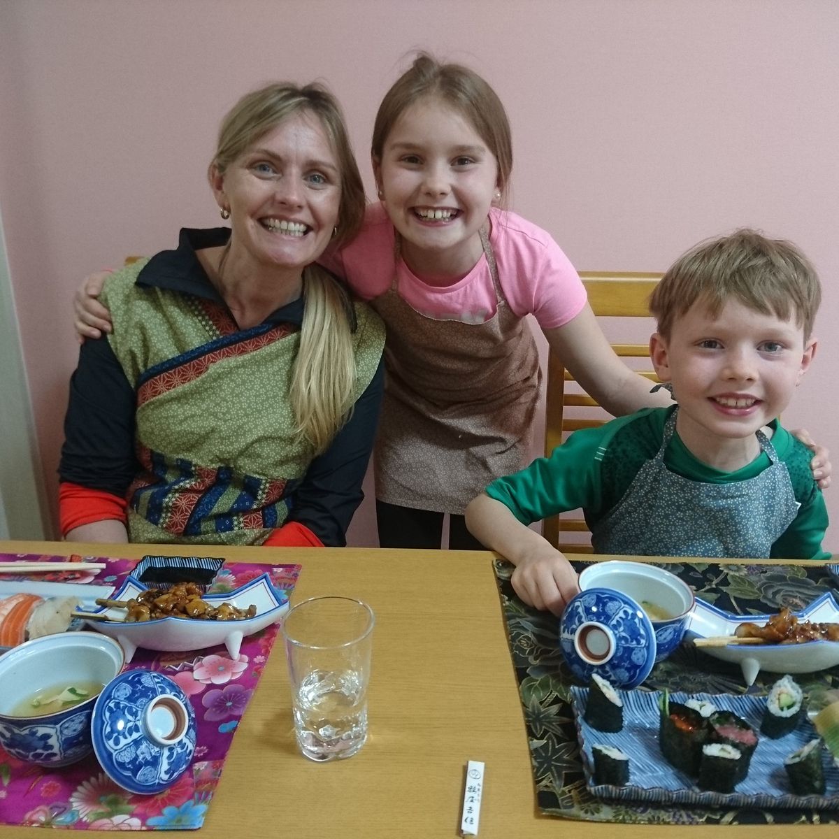 Hands-on Experience Authentic Sushi Course Dishes