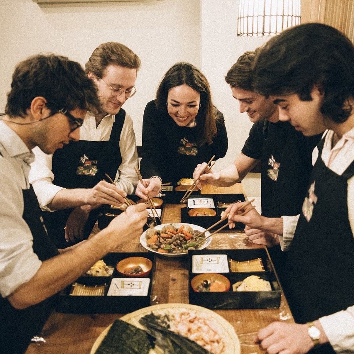 Hands-on Japanese Cooking Class for Intermediate and Advanced in a Restaurant by a Chef