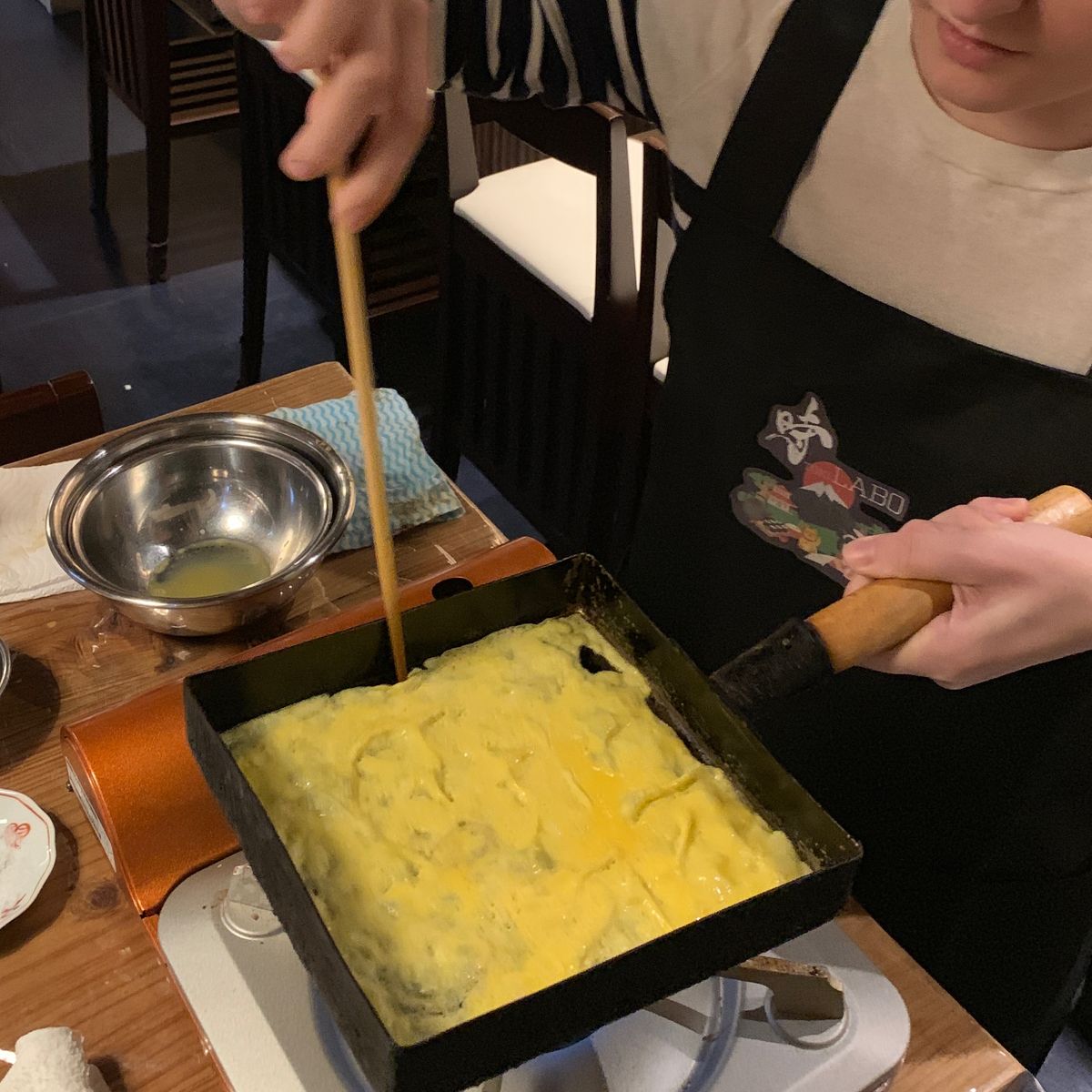 Hands-on Japanese Cooking Class for Beginners in a Restaurant by a Chef