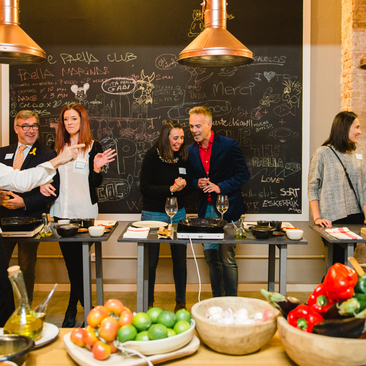 Hands-on Paella Class at The Paella Club Barcelona!