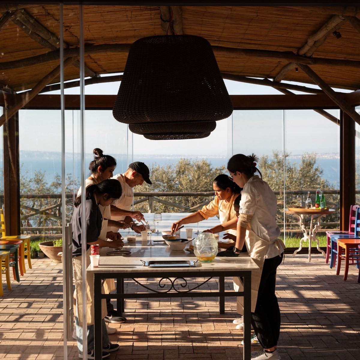 Hands-on Pasta and Pizza Master Class at Villa del Barone on the Sorrento Coast