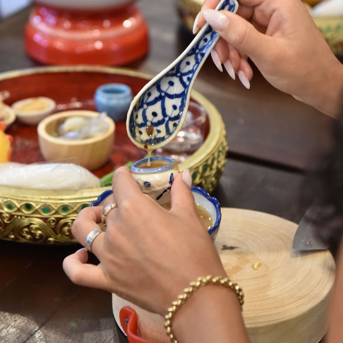 Praxisorientierter thailändischer Kochkurs & Marktbesuch in Sathon