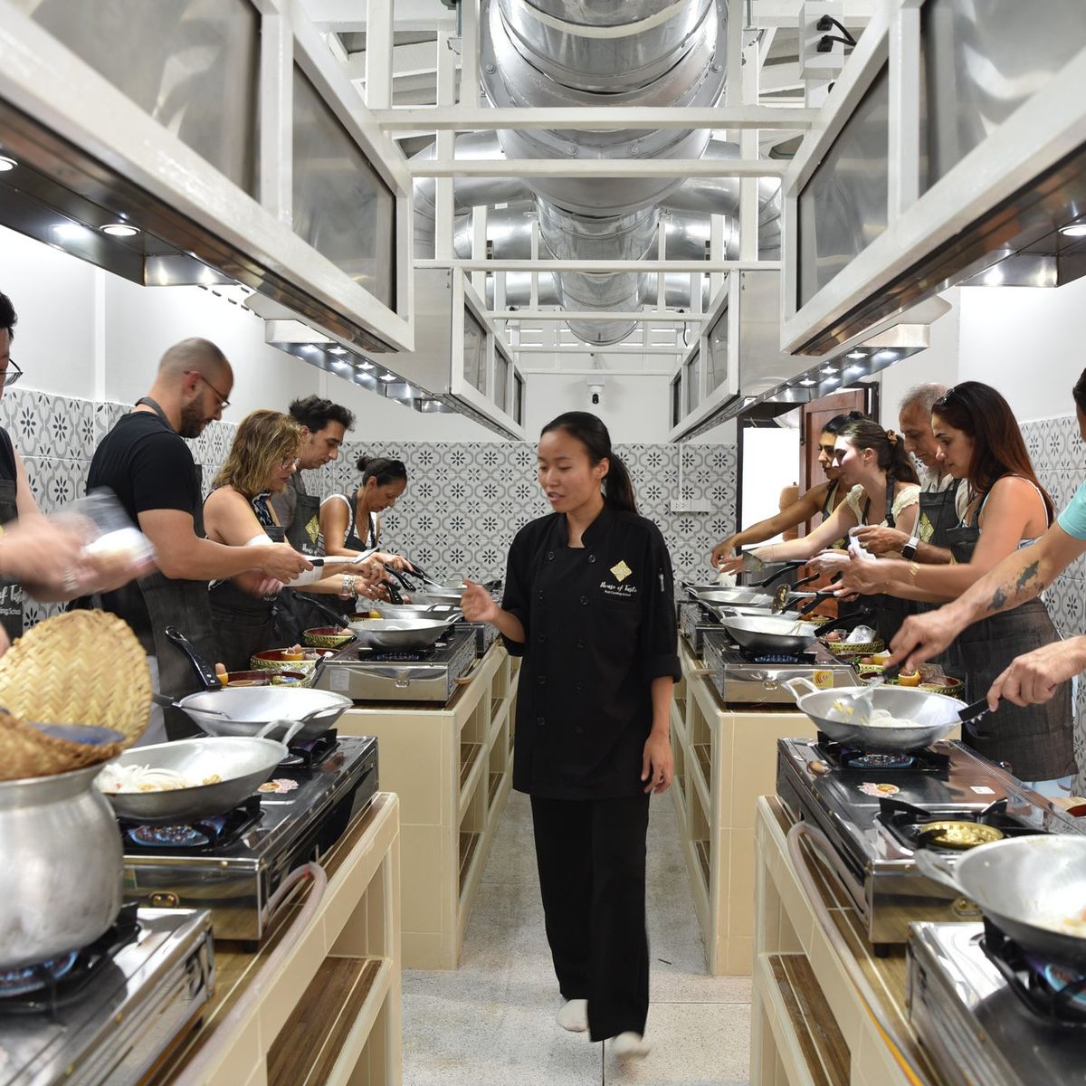 Praxisorientierter thailändischer Kochkurs & Marktbesuch in Sathon
