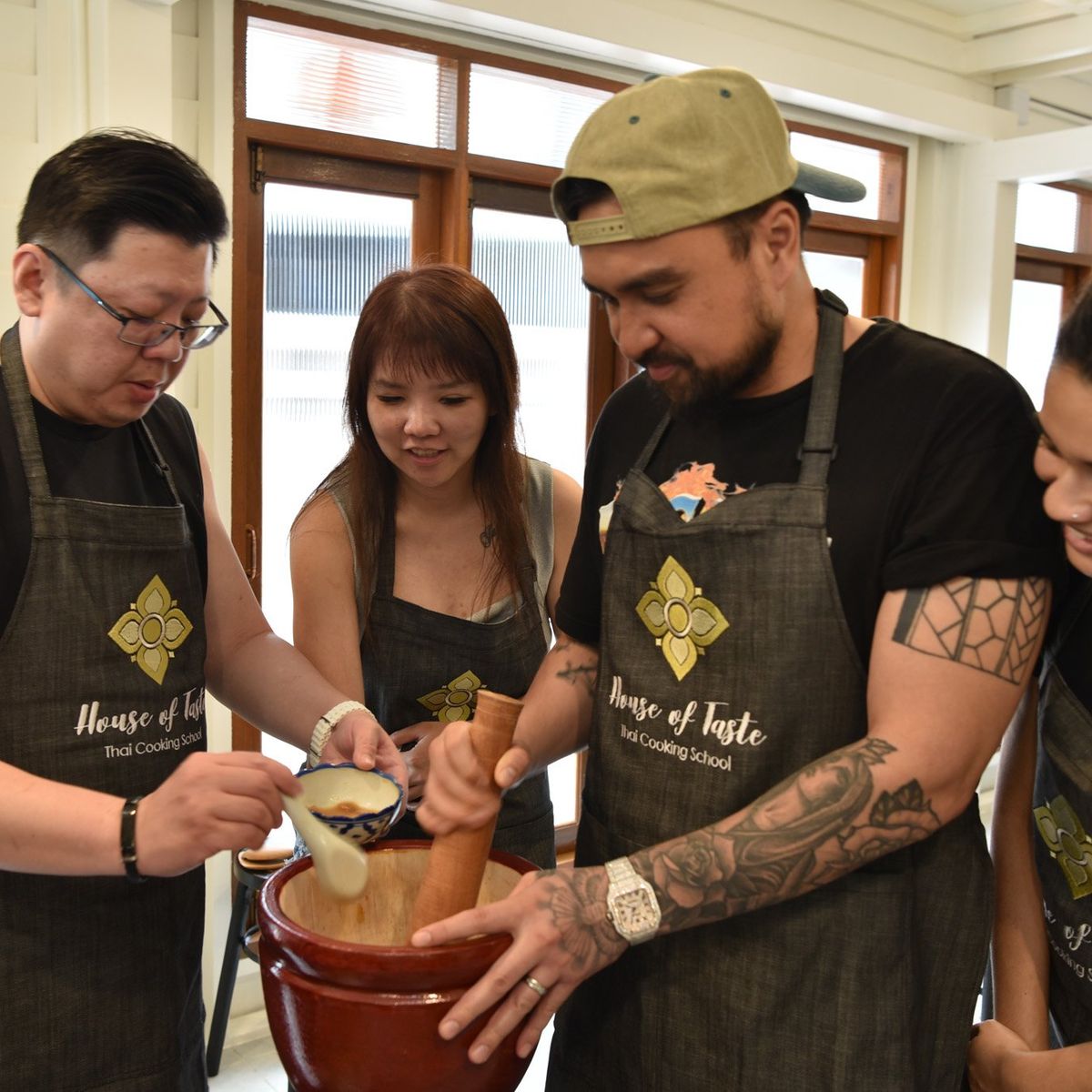 Praxisorientierter thailändischer Kochkurs & Marktbesuch in Sathon