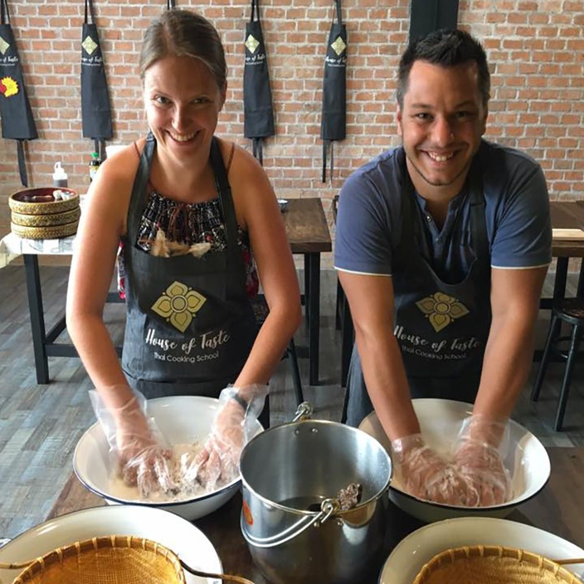 Thailändischer Kochkurs zum Mitmachen & Markttour in Sukhumvit – Pizza