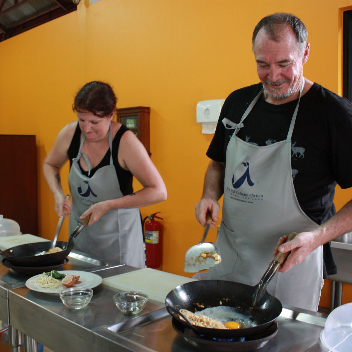 Hands-On Thai Cooking Lesson with Chef Air