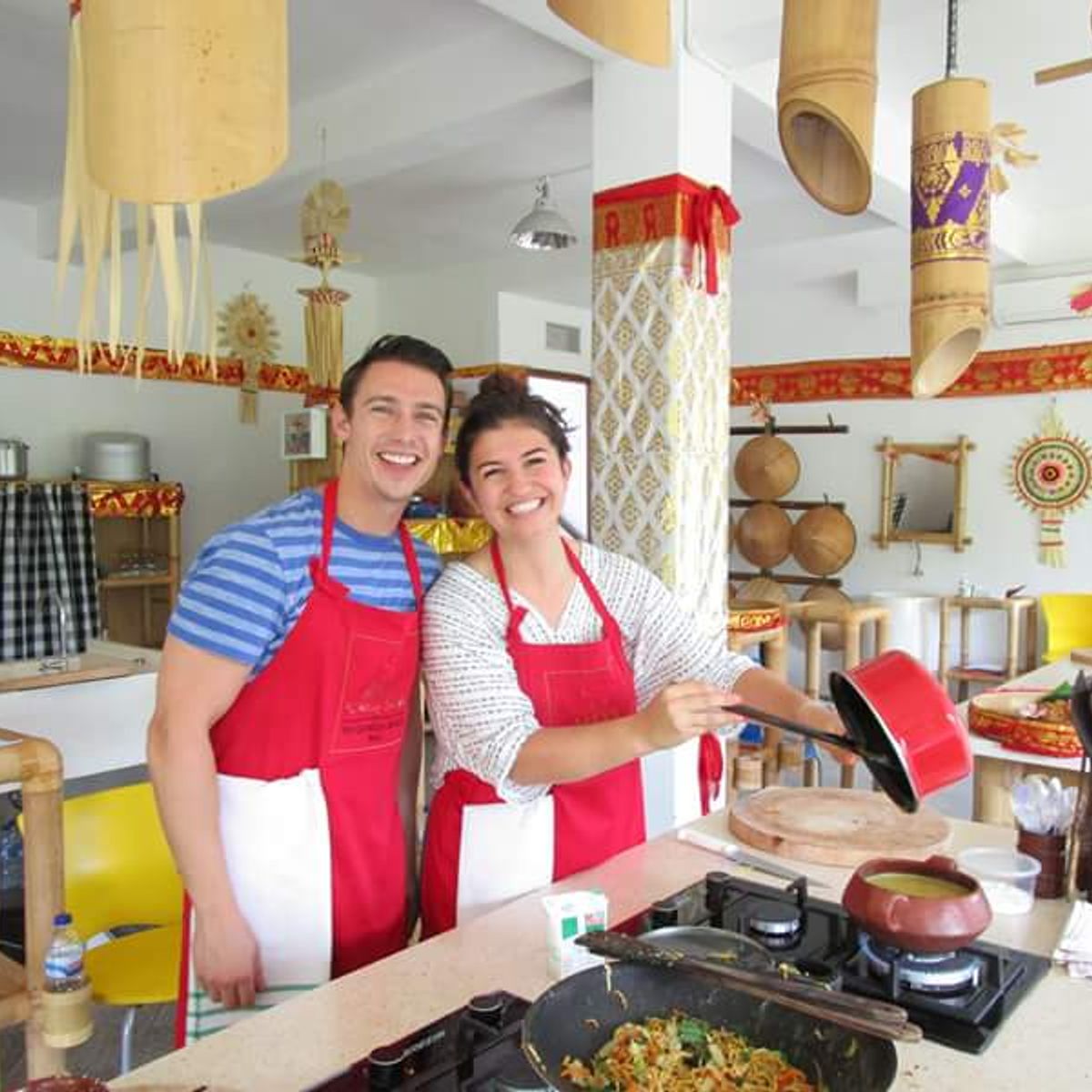 Kelas Memasak Pagi Tradisional Secara Amalan dengan Lawatan Pasar