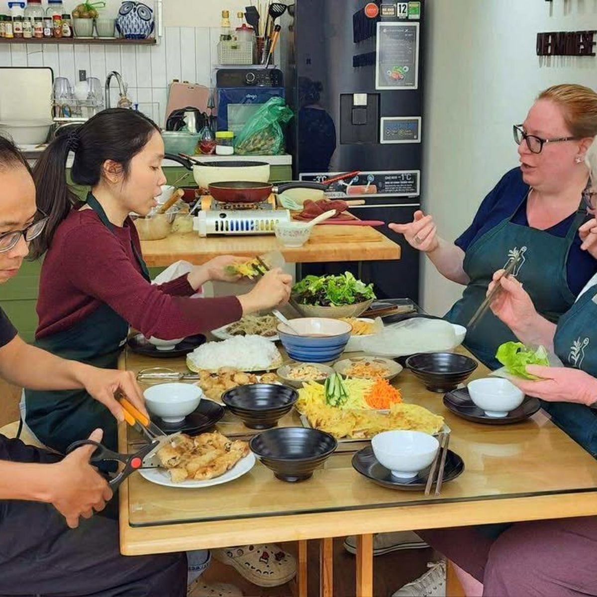 Hanoi : Expérience culinaire vietnamienne authentique dans une villa privée