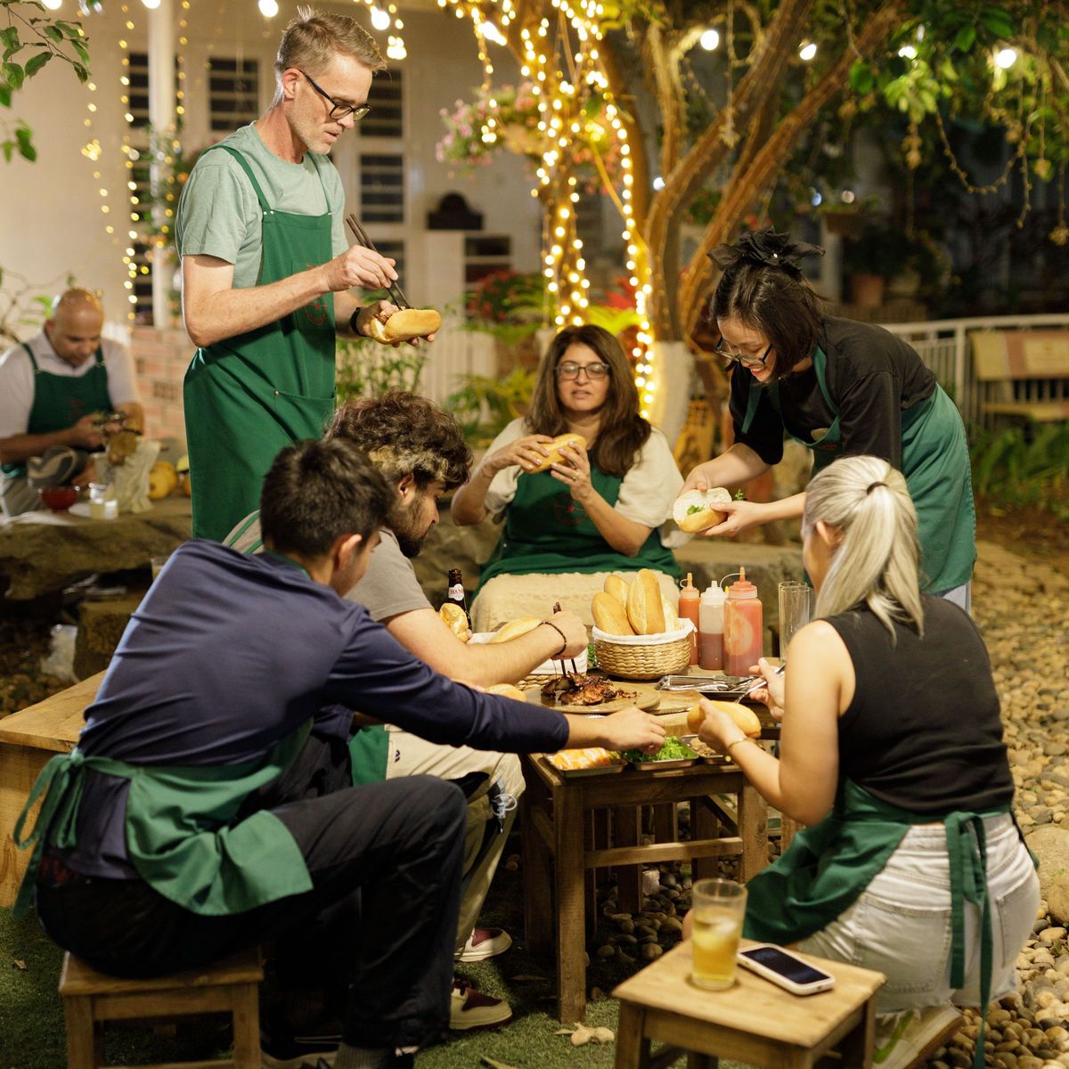 Hanoi Garden Banh Mi Class: Dough, Baguette & Grilled Pork Skewers