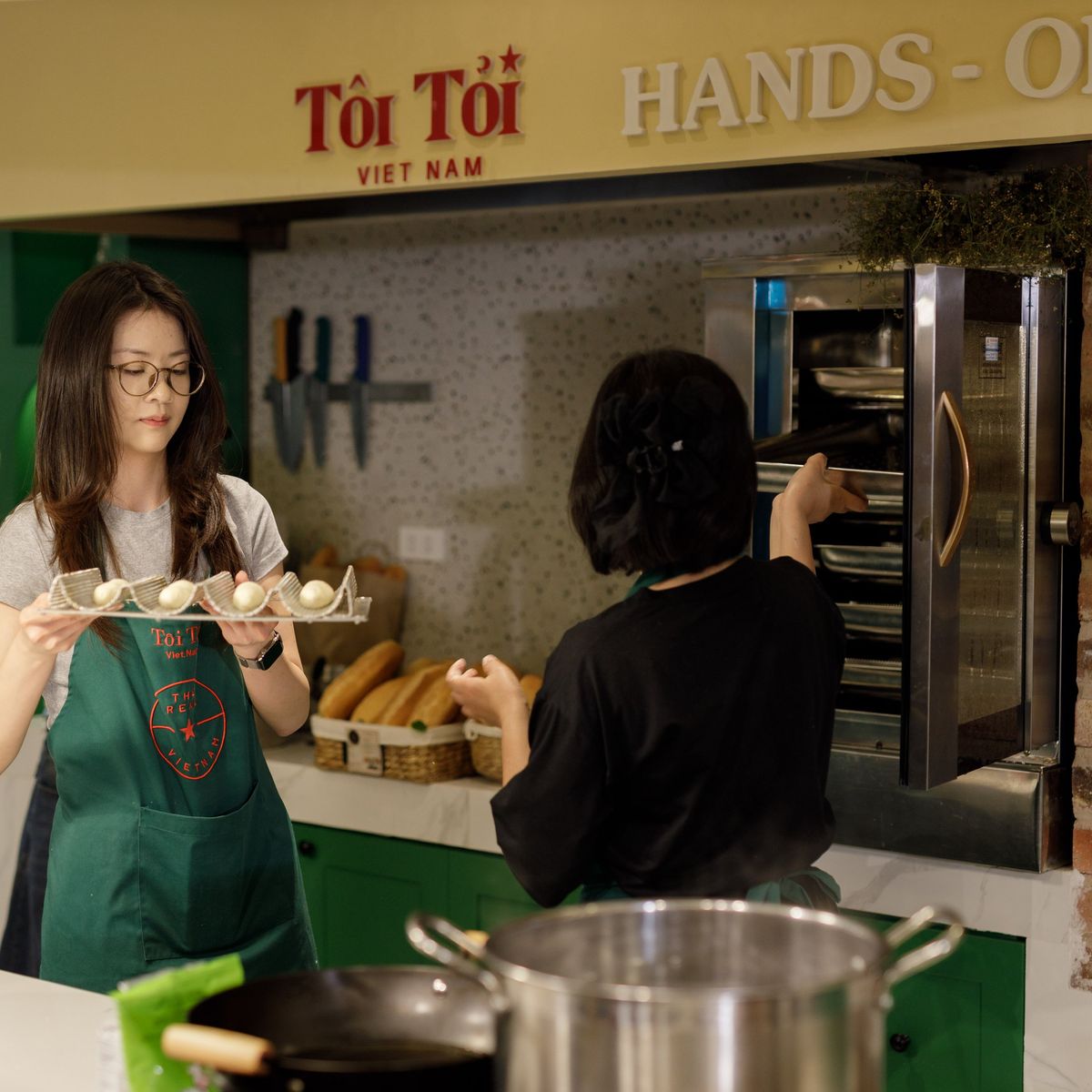 Hanoi Garden Banh Mi Class: Dough, Baguette & Grilled Pork Skewers