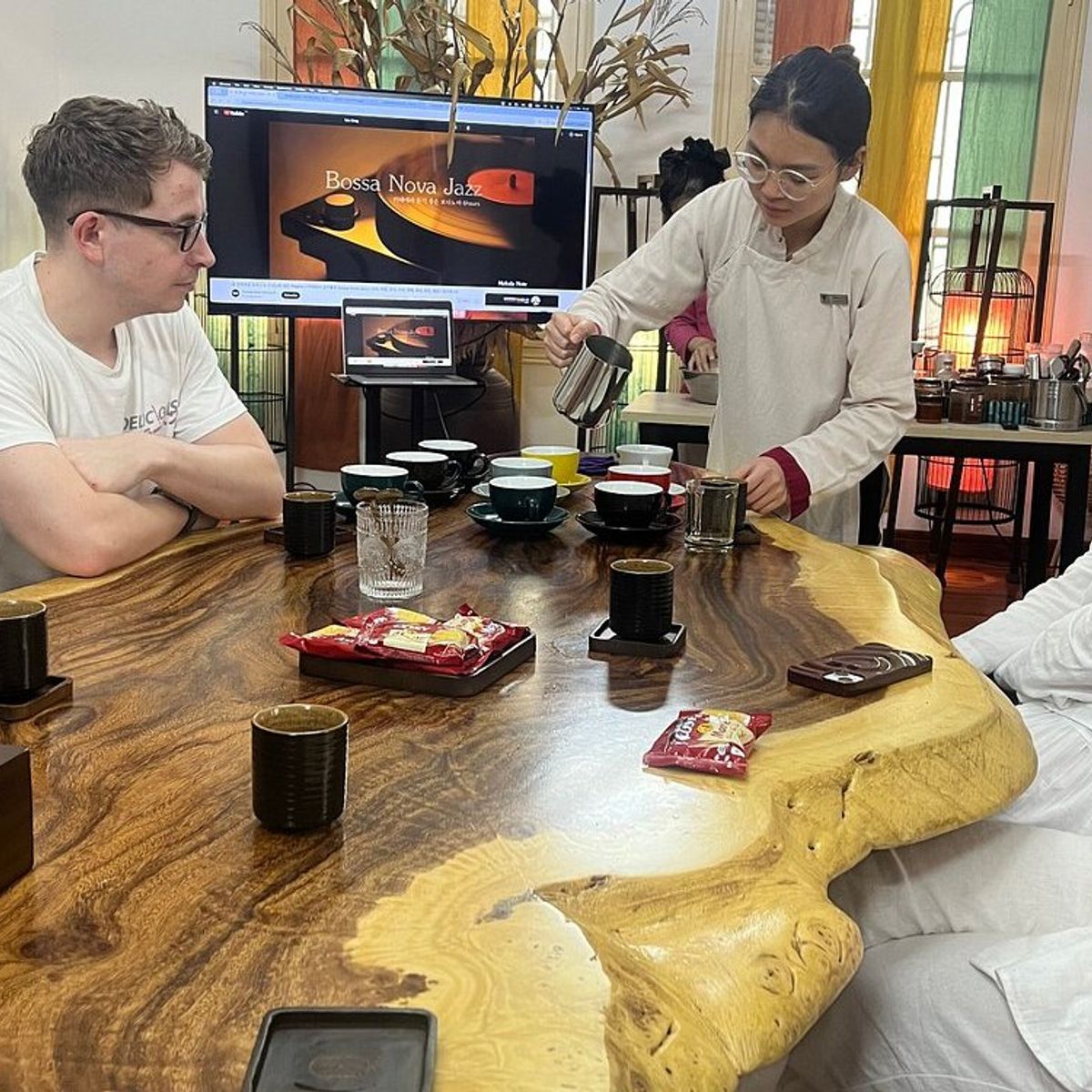 Hanoi: Evening Coffee Workshop, Pho & Flag Ceremony