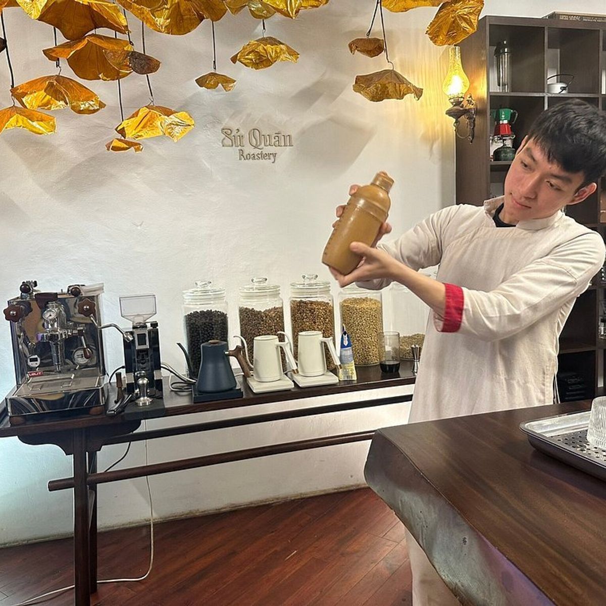 Hanoi: Evening Coffee Workshop, Pho & Flag Ceremony