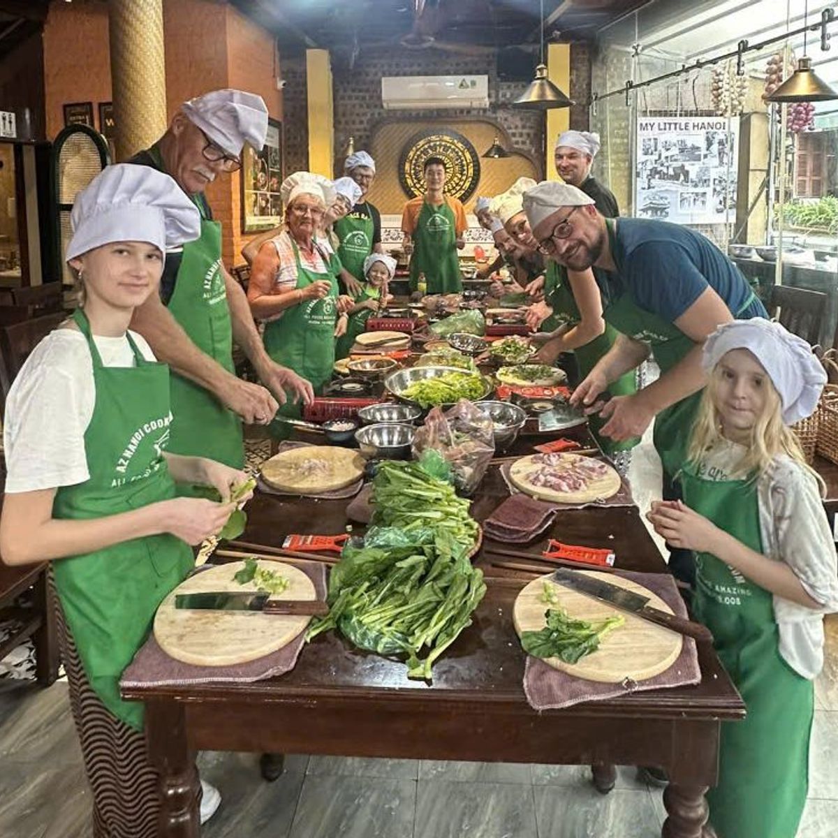 Hanoi Daily Cooking Class with Professional Chef