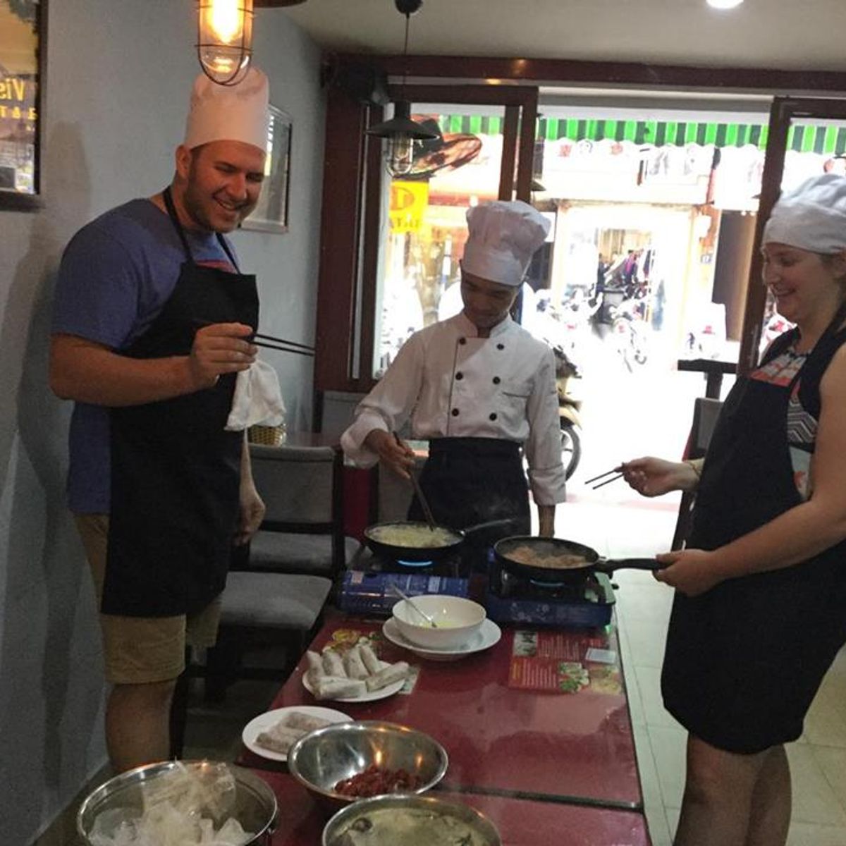 Hanoi Daily Cooking Class with Professional Chef