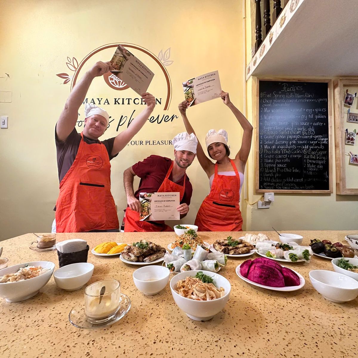 Discover Hanoi Cuisine: Maya Kitchen Cooking Class & Market Tour