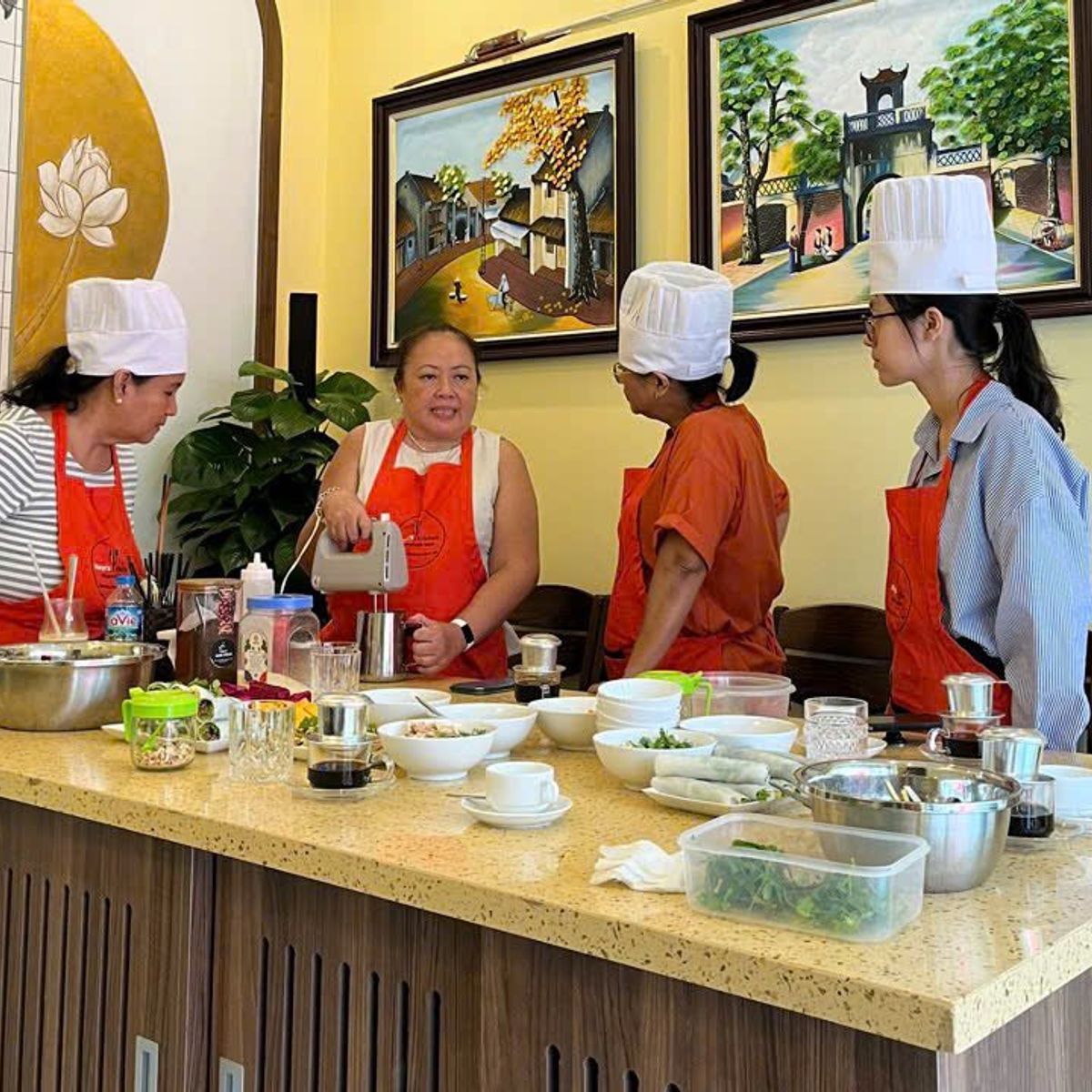 Discover Hanoi Cuisine: Maya Kitchen Cooking Class & Market Tour