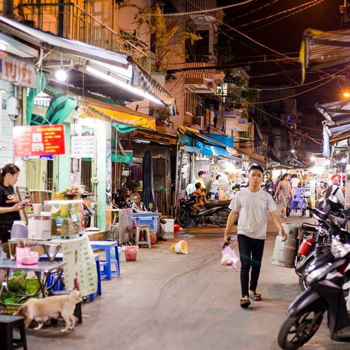 Private Motorbike Food Tour By Night